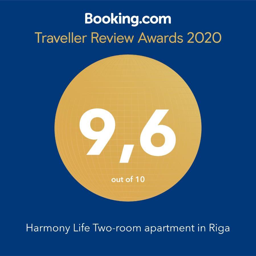 Harmony Life Two-Room Apartment In Riga Exteriör bild